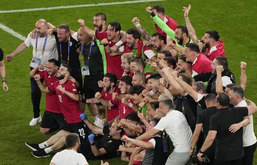 A Geórgia surpreende;  venceu Portugal por 2-0