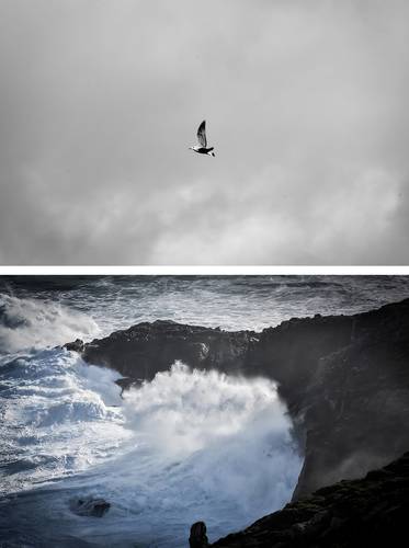 Eloisa García Guerrero dives into the Costa da Morte, in La Coruña