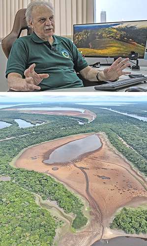 The Amazon, at risk of savanization due to fires, warns Carlos Nobre