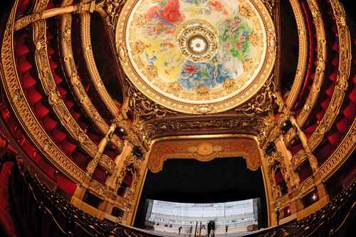 The lavish Opera Garnier in Paris will turn 150 years old in 2025