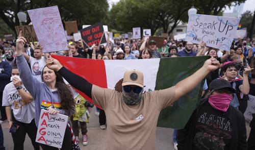 Movilización en Austin