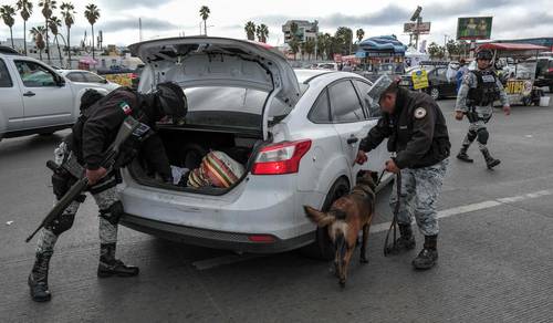 Depliegan a 743 agentes de la GN en zonas fronterizas de Tamaulipas