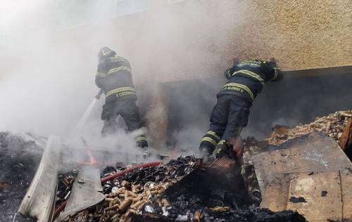 Incendio en Azcapotzalco