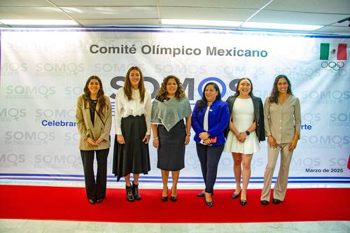 El COM celebra a las deportistas mexicanas