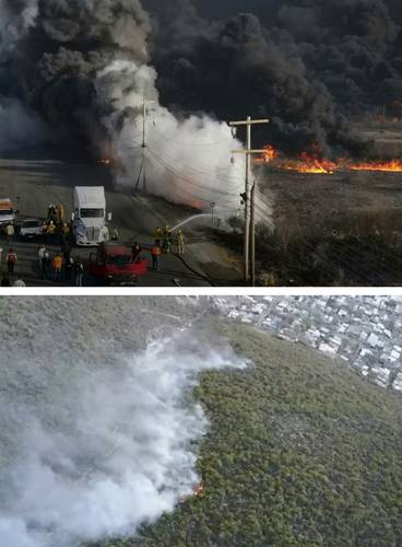 Fuertes vientos causan 223 incendios en Nuevo León; activan contingencia