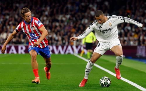 Real Madrid toma ventaja; derrota 2-1 al Atlético en la Liga de Campeones