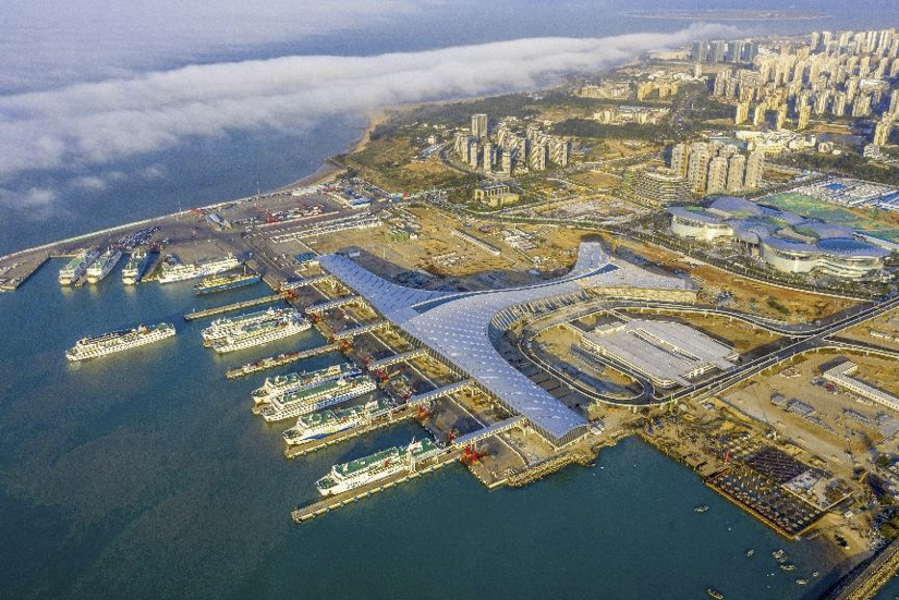 Terminal de pasajeros ro-ro de Xinhai en Haikou