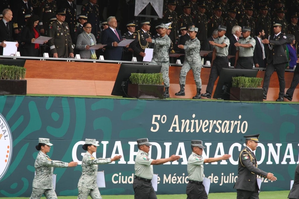 “Creating the Nationwide Guard was a hit,” says AMLO