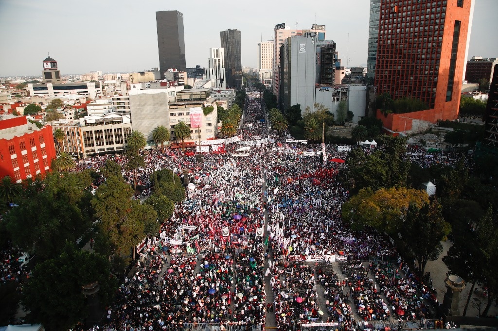 La Jornada Ante Miles Claudia Sheinbaum Cierra Su Precampaña 5239