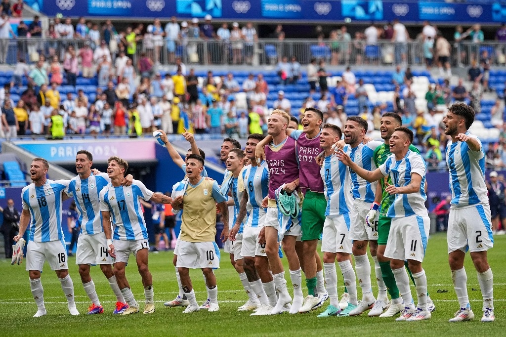 Argentina beats Ukraine, qualifies for the quarterfinals of the Olympic Games