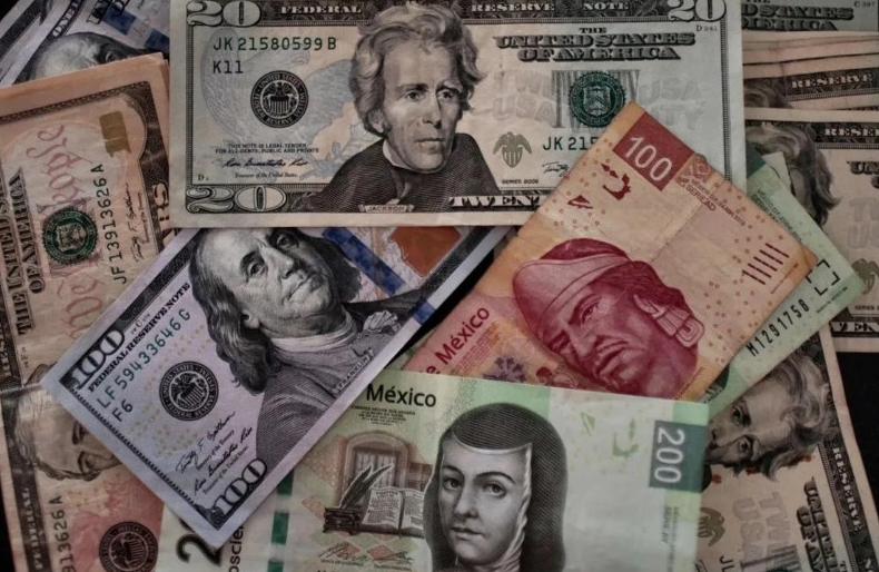 The peso starts off with a depreciation; it is trading at 20.10 per dollar