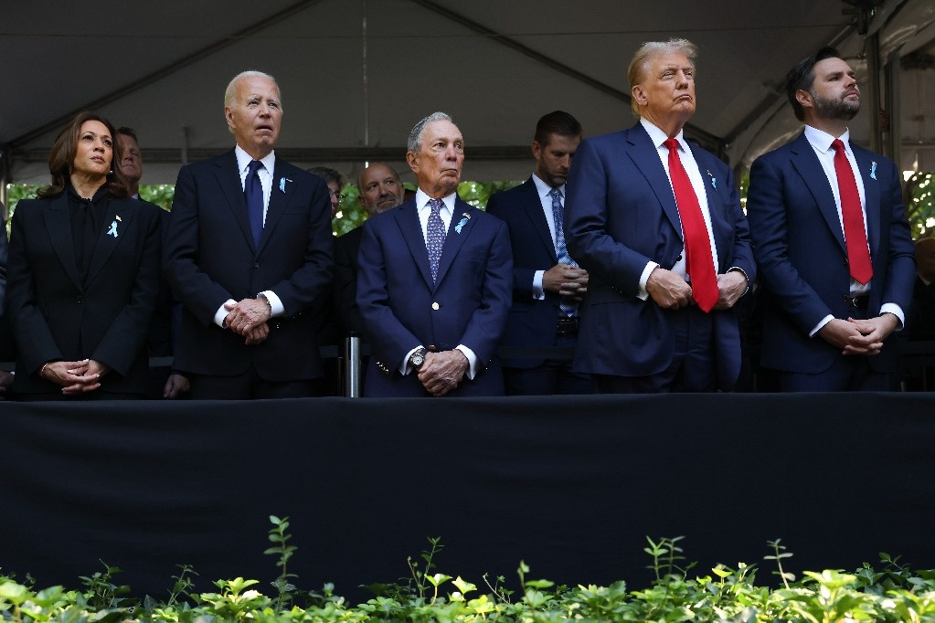 Biden, Harris and Trump commemorate the 23rd anniversary of 9/11