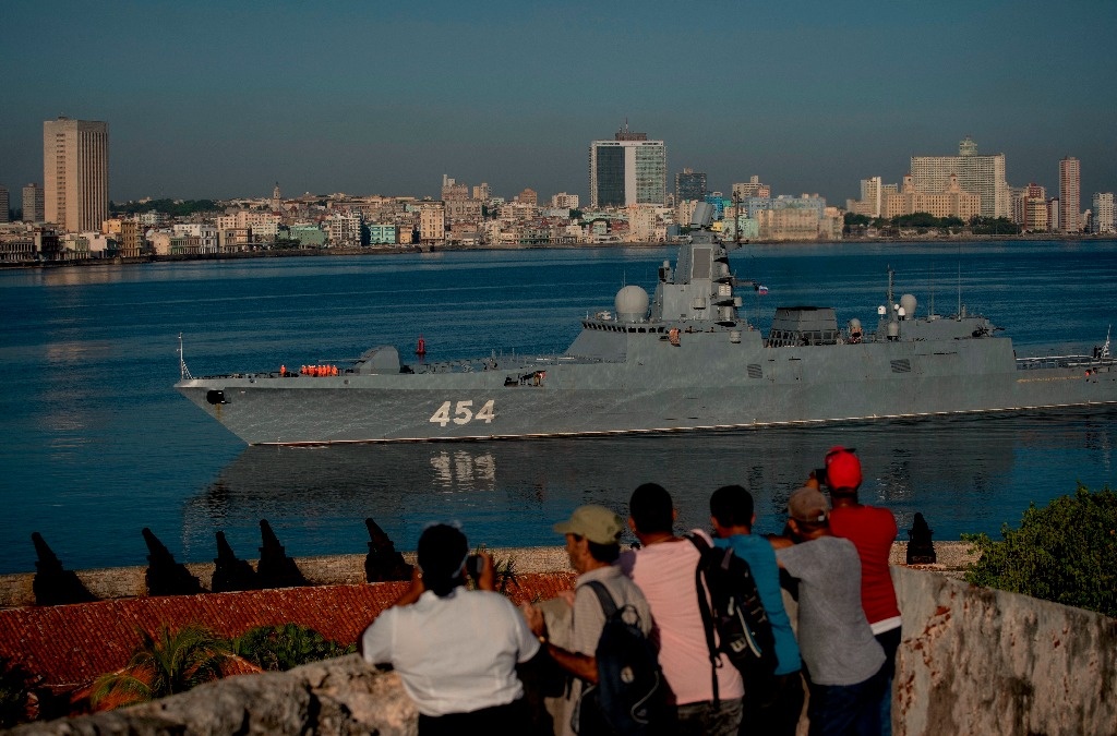 Russian warships will arrive in Cuba subsequent week