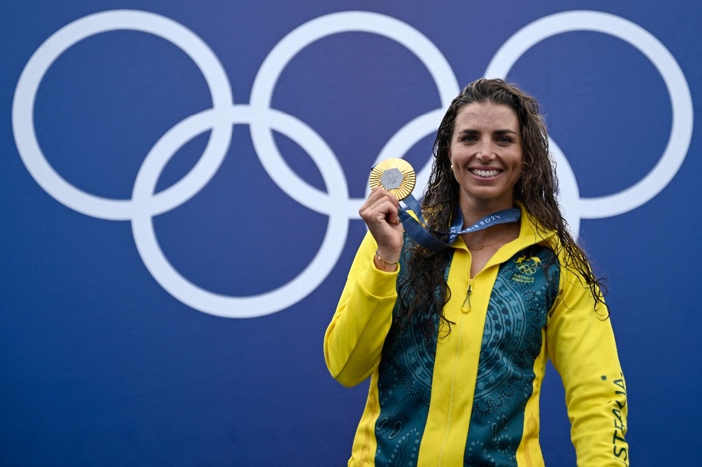 Australian canoeist Jessica Fox wins second gold in Paris 2024