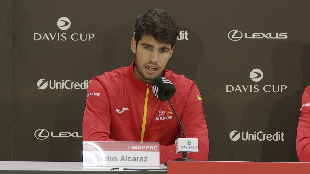 Carlos Alcaraz: “I’m coming to the Davis Cup motivated and eager”