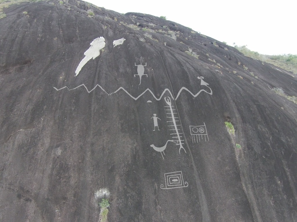 Scientists record ancient rock art collection bordering the Orinoco