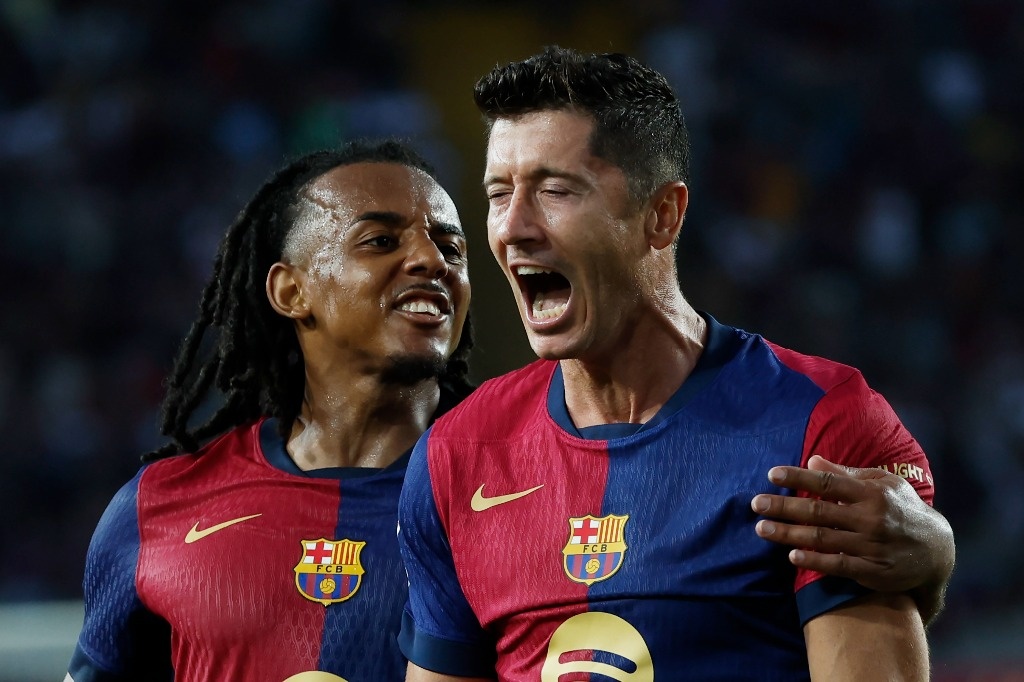 With goals from Yamal and Lewandowski, Barcelona beat Athletic Bilbao 2-1