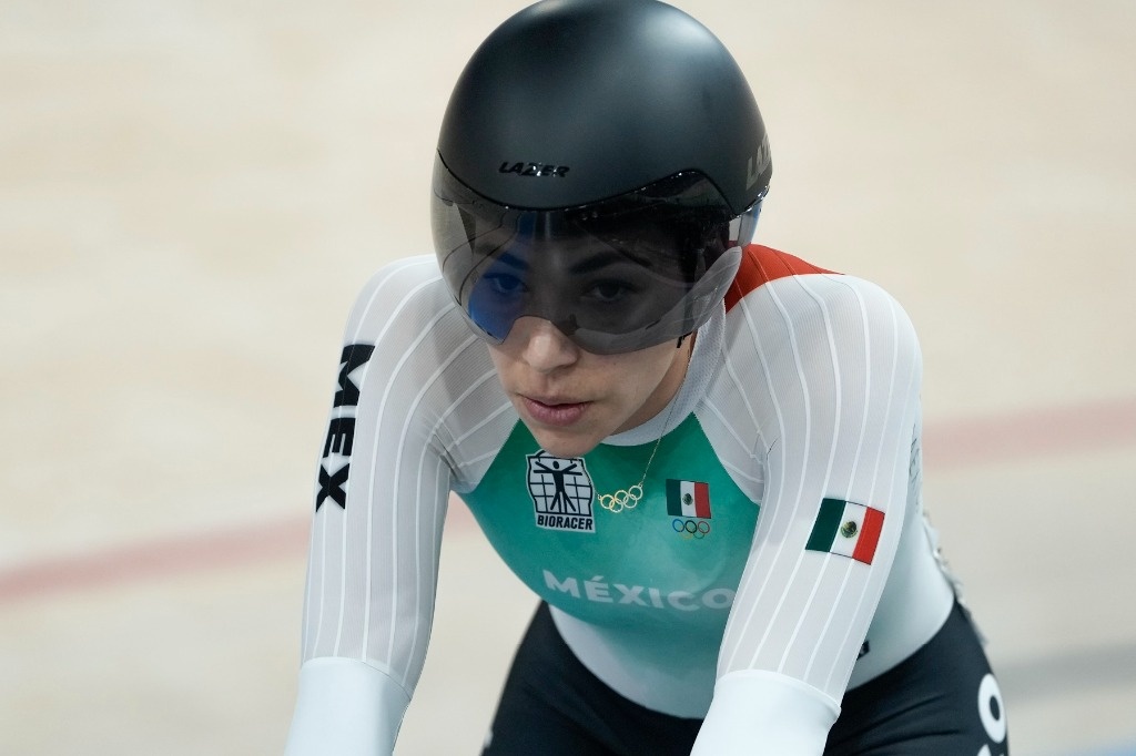 Gaxiola finishes sixth in Olympic cycling’s women’s keirin