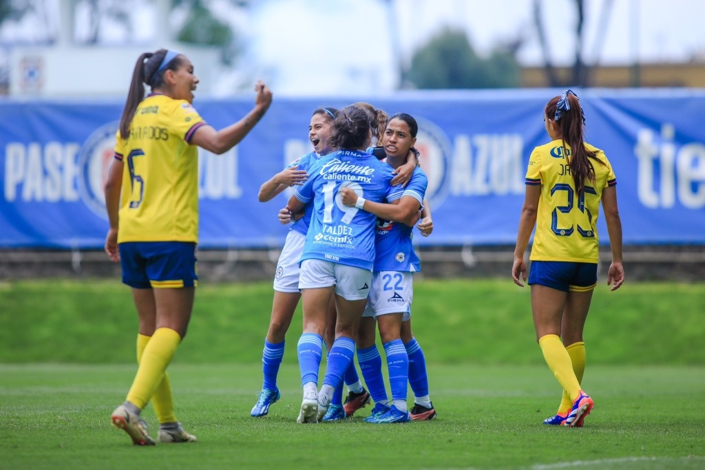 Cruz Azul defeats America 2-1 within the Liga MX Femenil