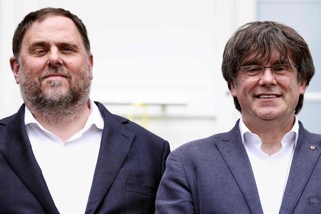 La Jornada - Cuatro Años Después Se Reúnen Puigdemont Y Junqueras