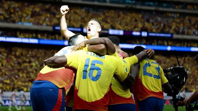 Colombia debuts with victory in Copa América