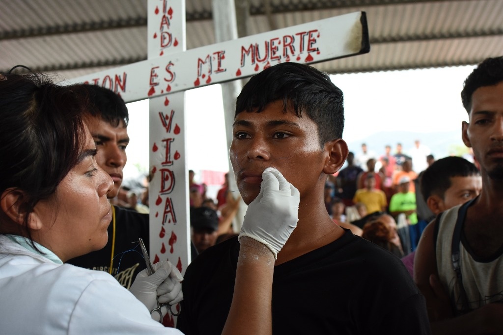 Demanda la caravana permisos de tr nsito La Jornada