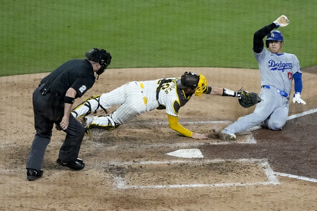 Dodgers crush San Diego Padres and force game five