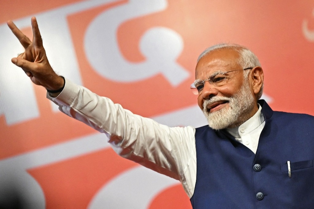 Prime Minister Modi claims his third victory in India