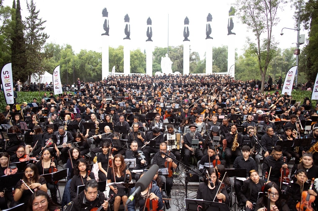 Exciting concert by the Monumental Pilares Orchestra