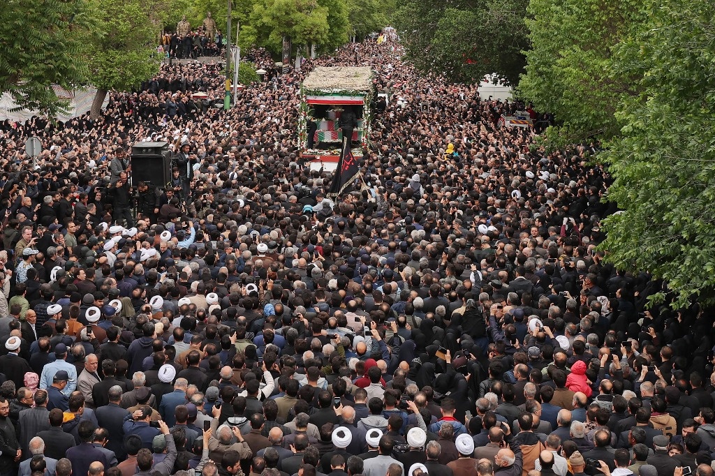 Amid uncertainty, Iran pays tribute to the late President Raisi