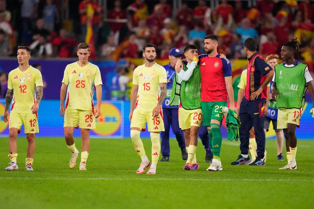 Spain additionally reveals off its wardrobe and eliminates Albania