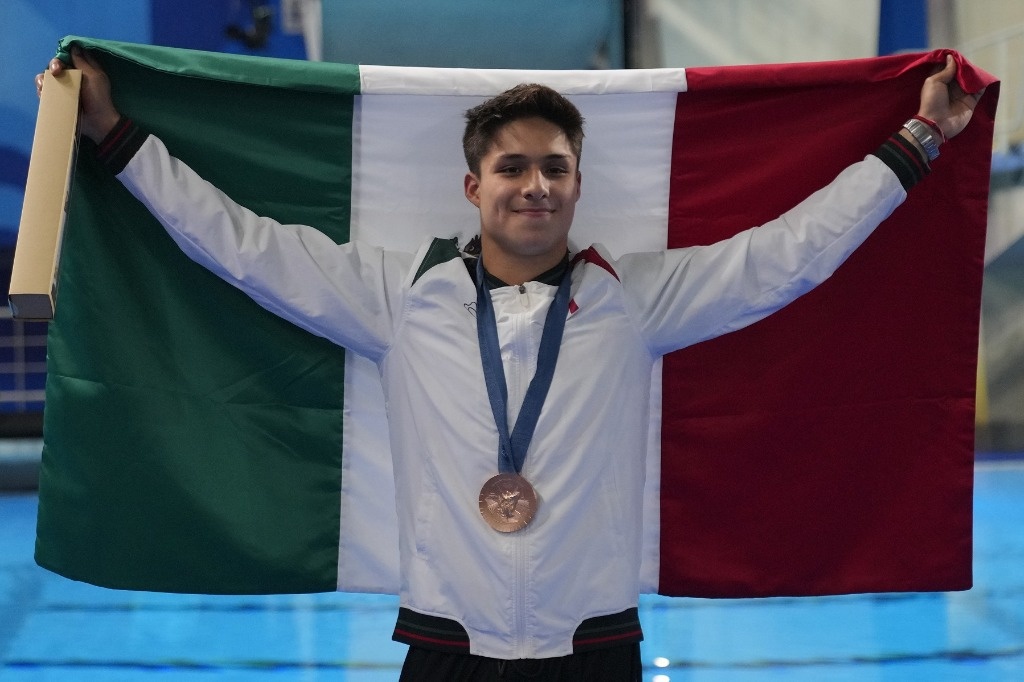 AMLO congratulates Osmar Olvera for his medal in the Olympic Games; “I am happy,” he said