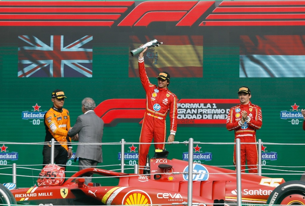 Formula 1: Ferrari reigns at the Mexican Grand Prix