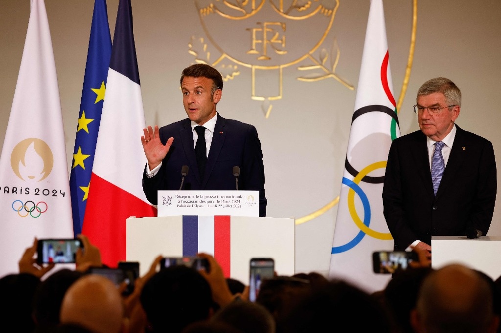 France ‘ready’ to host Paris Games, says Macron