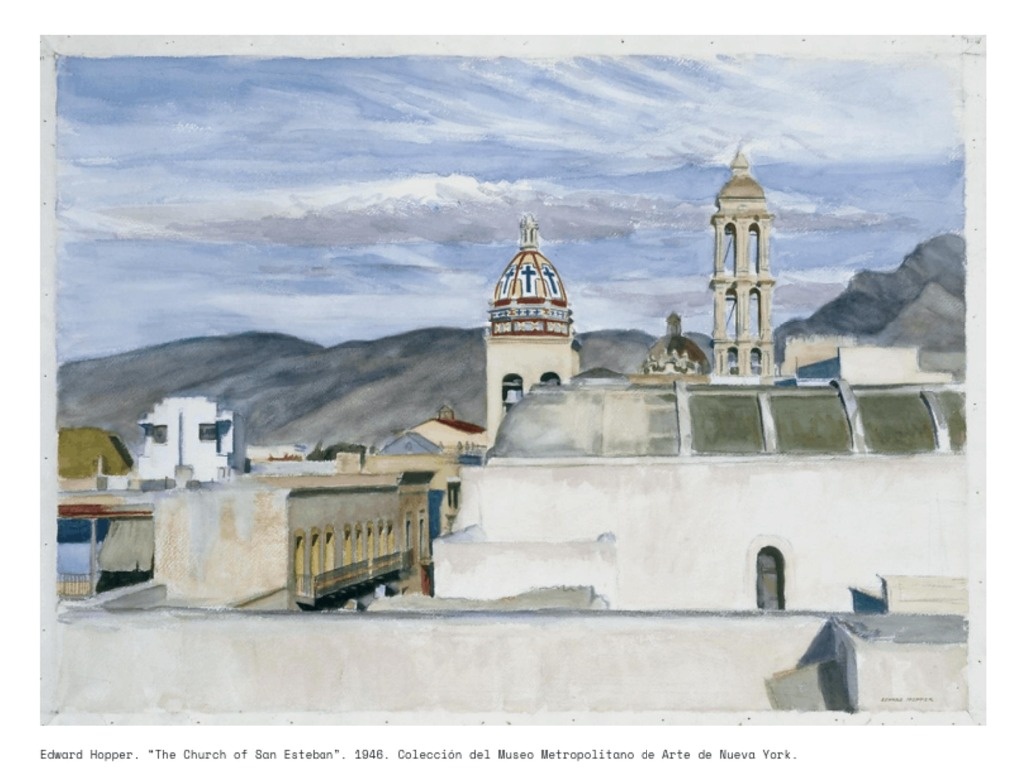 Edward Hopper’s painting in Mexico is being exhibited in the country