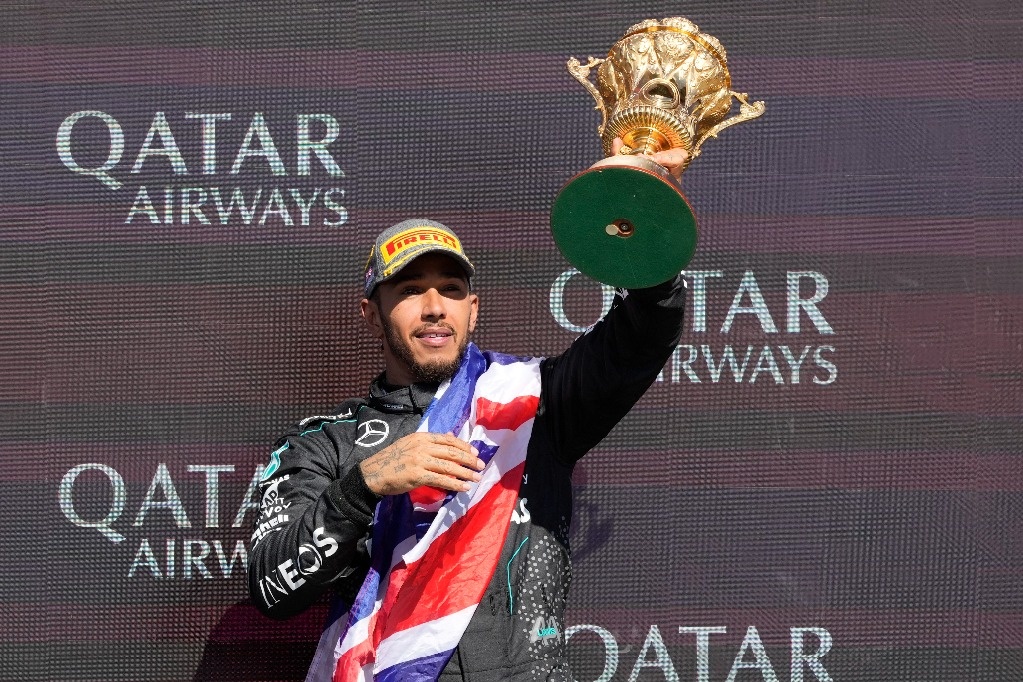 Hamilton ends three-year drought with win at Silverstone