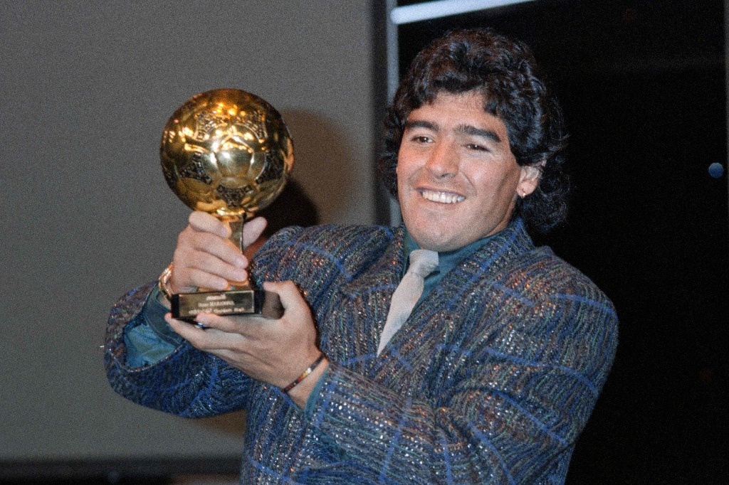 Heirs cease public sale of Maradona’s 1986 Ballon d’Or