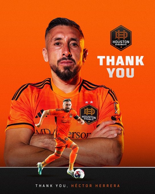 Houston Dynamo announces departure of Héctor Herrera