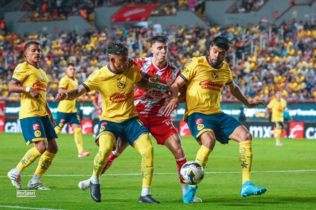 ‘In extremis’, the Eagles rescue a valuable 1-1 draw against Necaxa