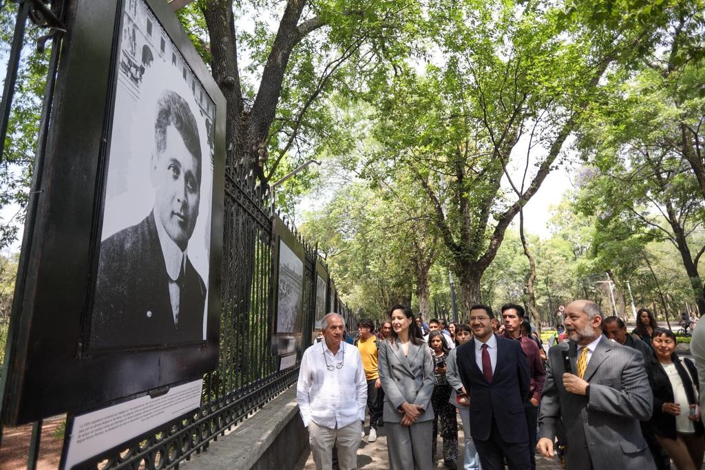 Exhibition tribute to Felipe Carillo Puerto inaugurated in Chapultepec