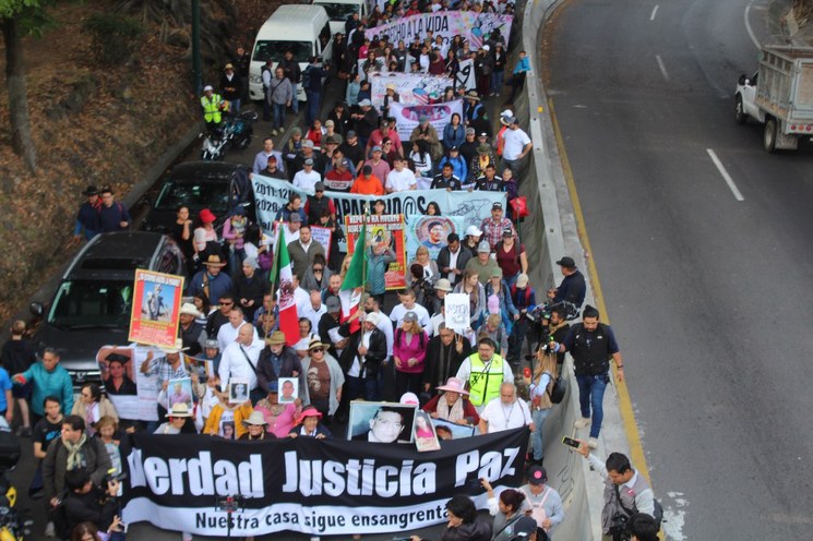 La Jornada Inicia en Cuernavaca Caminata por la Paz la Justicia