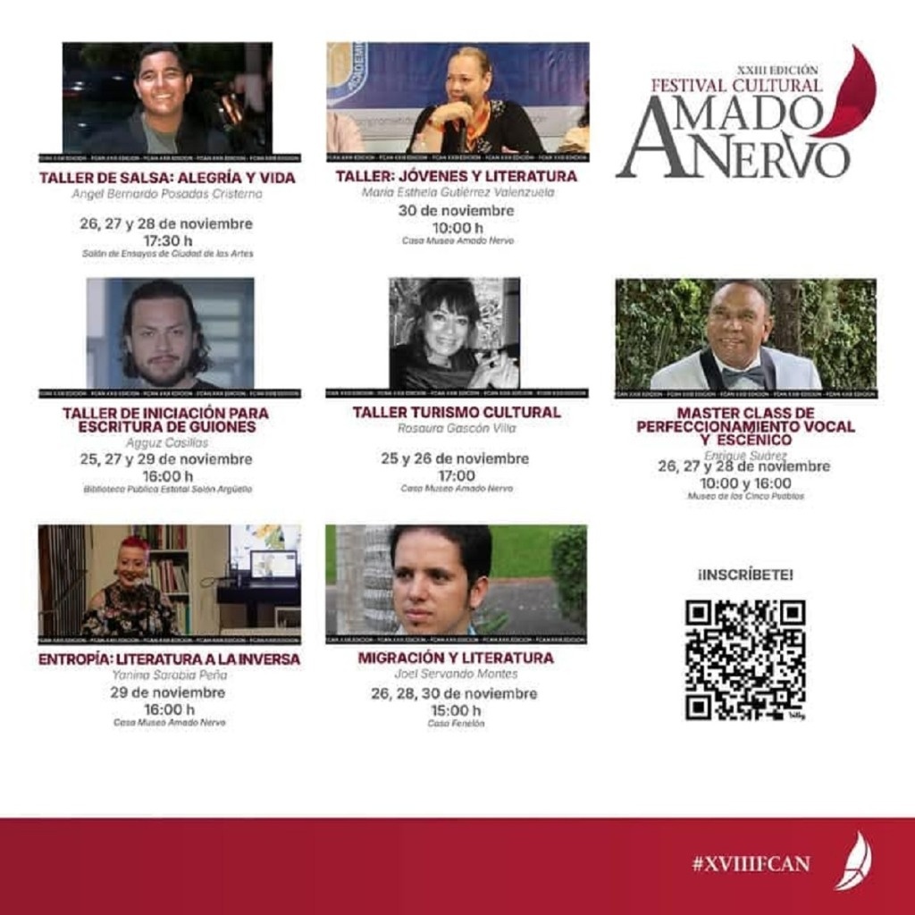 The Amado Nervo 2024 Cultural Festival begins in Nayarit