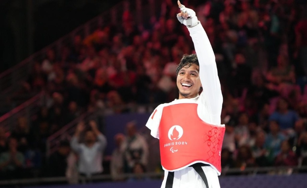 Juan Diego García wins bronze in the Paris 2024 para taekwondo