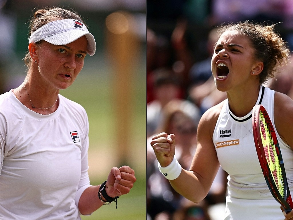 Krejcikova beats Rybakina at Wimbledon; goes to last towards Paolini