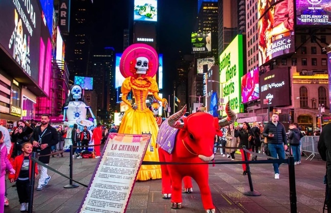 La Jornada – La Catrina de Aguacalientes captures New York