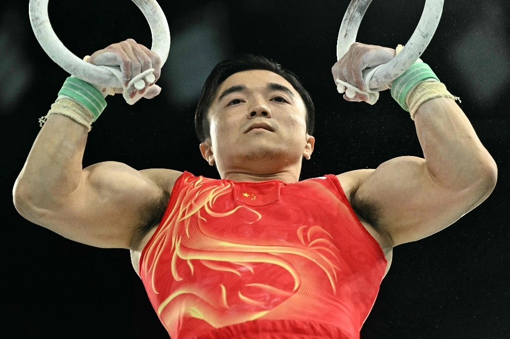 La Jornada - Liu Yang de China revalida su oro en anillas en París 2024