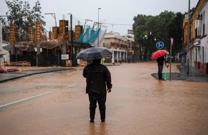 Málaga and Valencia are on “red alert” due to a new wave of rain