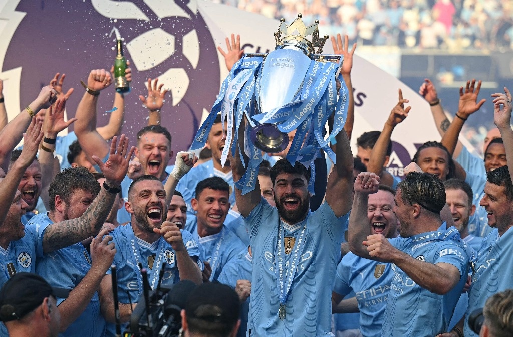 Manchester Metropolis makes historical past with 4 titles in a row within the Premier League