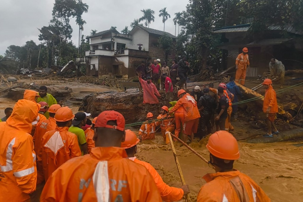 More than a hundred dead in landslides in India