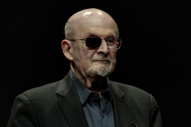 Rushdie’s memoirs, the attack that left him blind, compete for literary prize